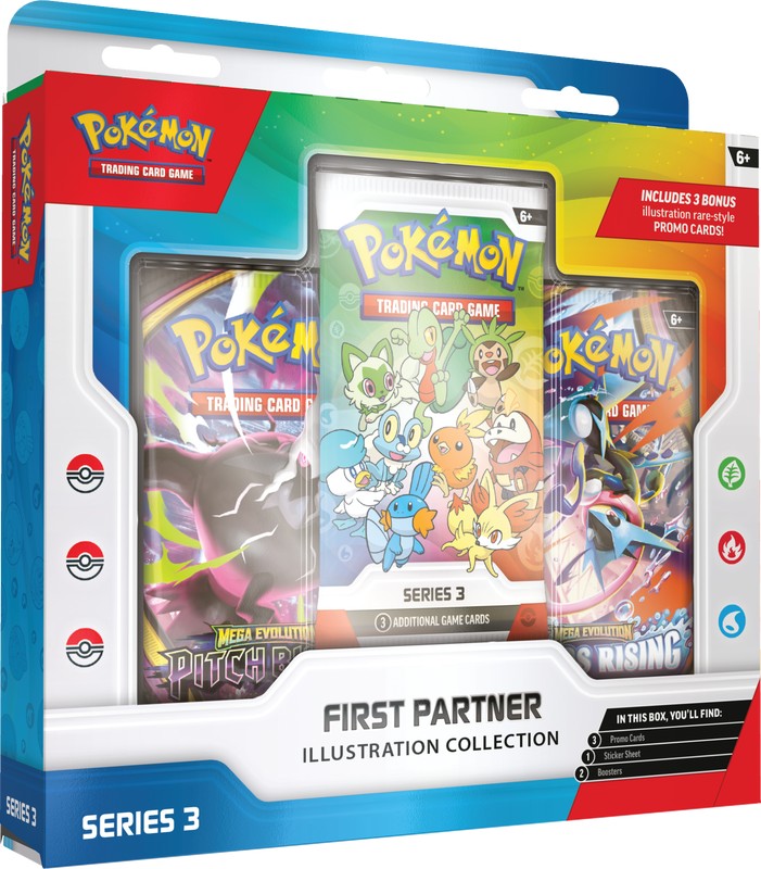 Pokemon: First Partner Illustration Collection (Series 3)
