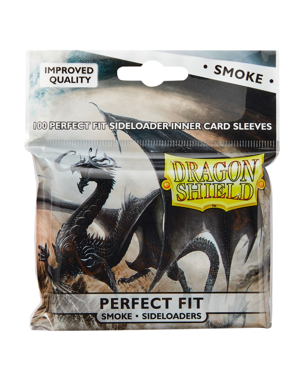 Dragon Shield: Bag Perfect Side Load Smoke (100)