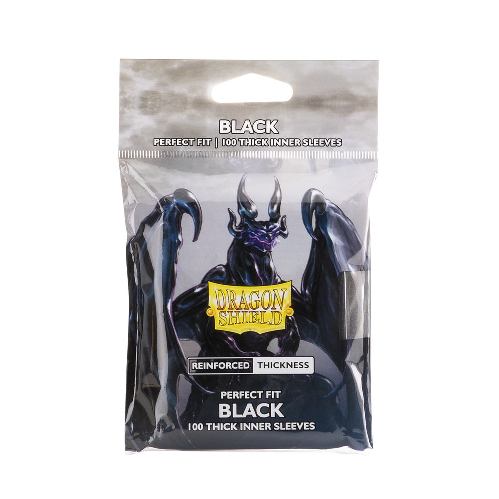 Dragon Shield: Black Perfect Fit Thick