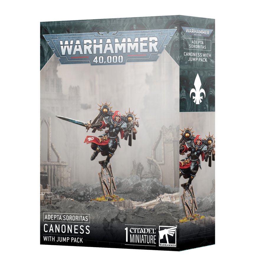 Sisters of Battle: Canoness with Jump Pack