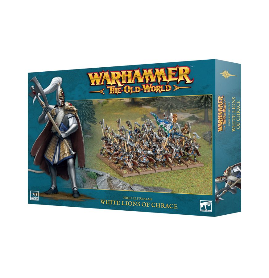WHTOW: High Elf Tealms White Lions Of Chrace