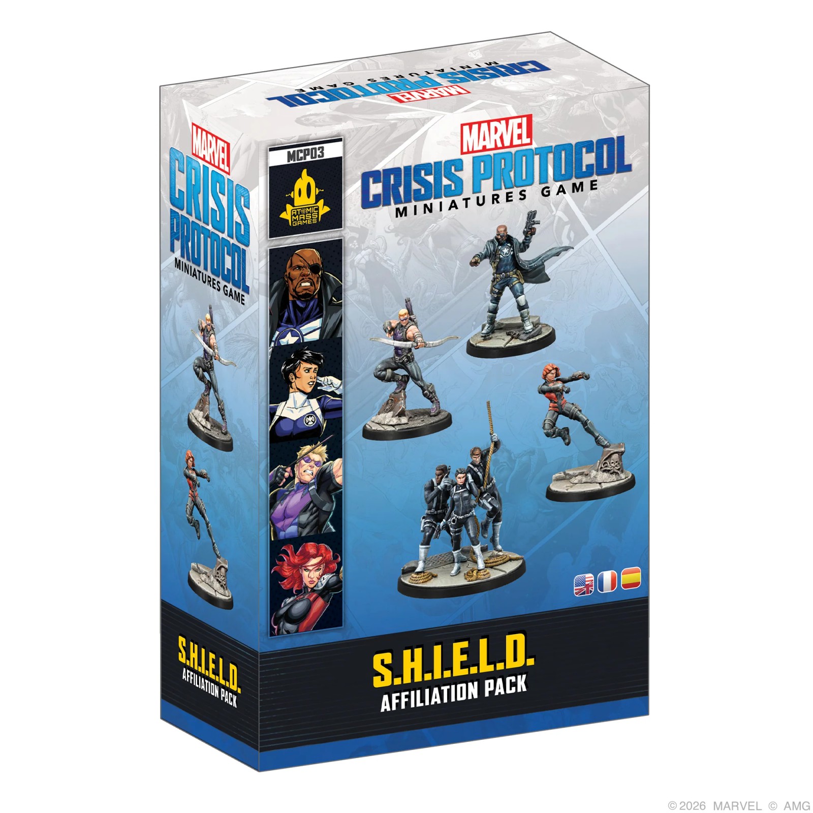 Marvel Crisis Protocol: S.H.I.E.L.D. Affiliation Pack