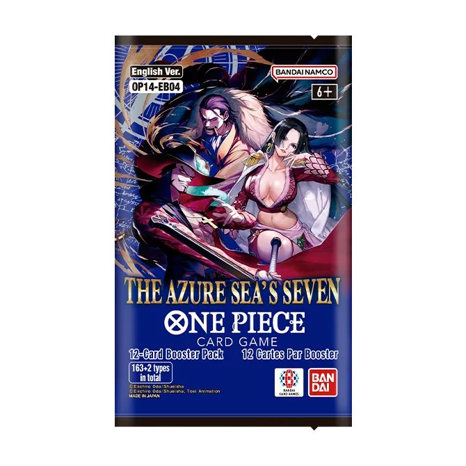 One Piece: OP-14 The Azure Sea's Seven Booster Pack