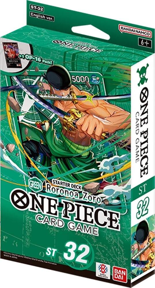 One Piece Card Game: Starter Deck 32 - GREEN Roronoa Zoro