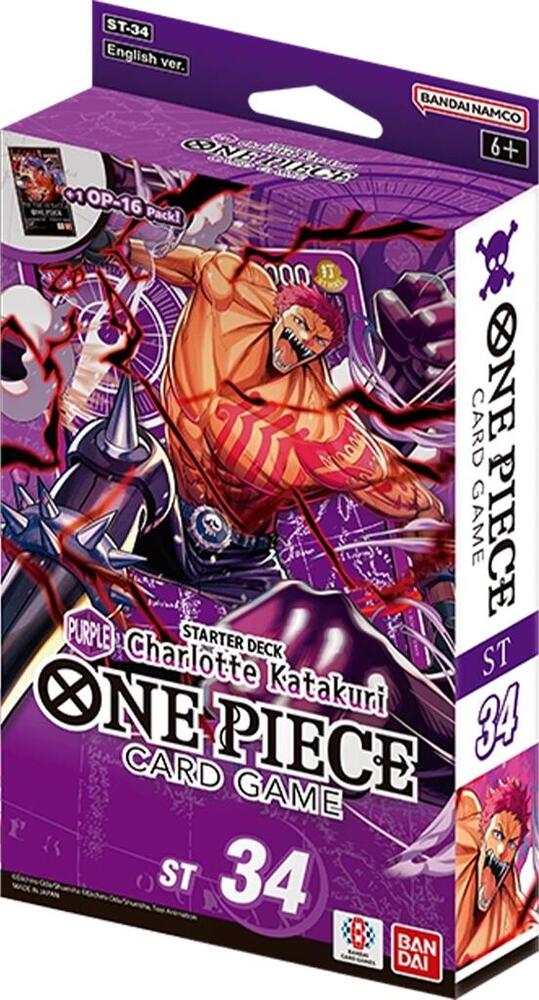 One Piece Card Game: Starter Deck 34 - PURPLE Charlotte Katakuri