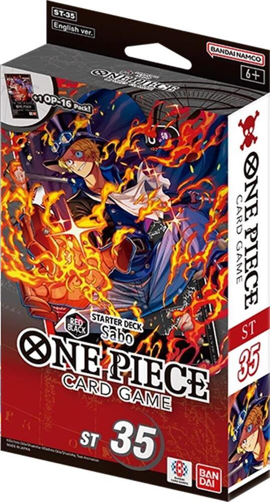One Piece Card Game: Starter Deck 35 - RED/BLACK Sabo