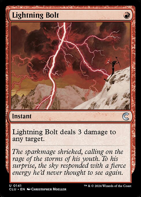 Lightning Bolt, Ravnica: Clue Edition