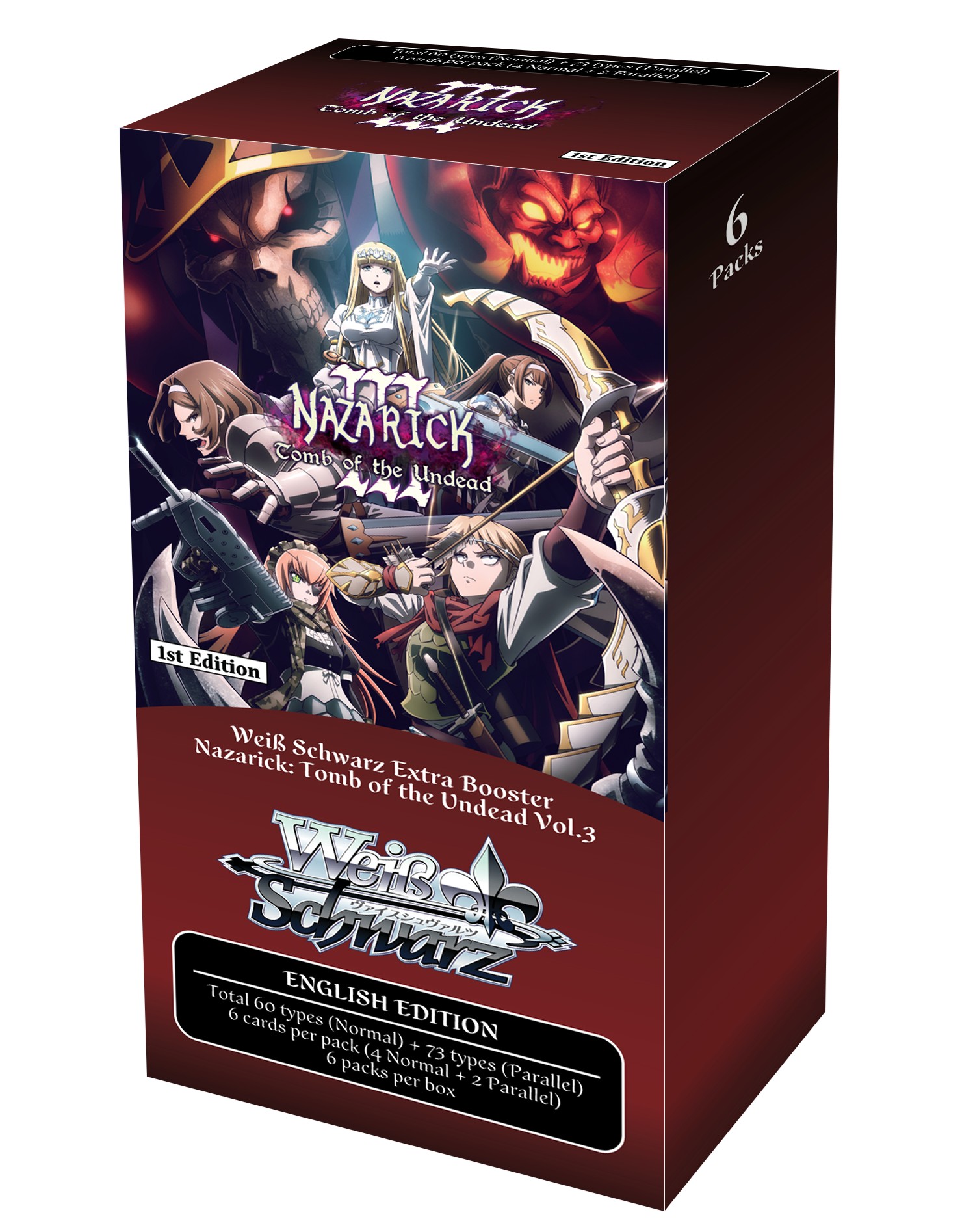 Weiss Schwarz: Nazarick Tomb of the Undead Vol.3 Extra Booster Display (Overlord)